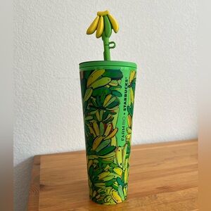 Farm Rio + Starbucks Tropical Banana Tumbler